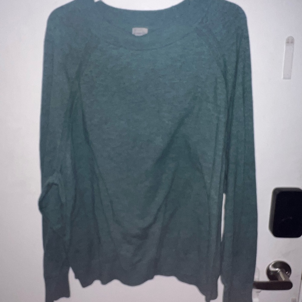 Teal Crewneck